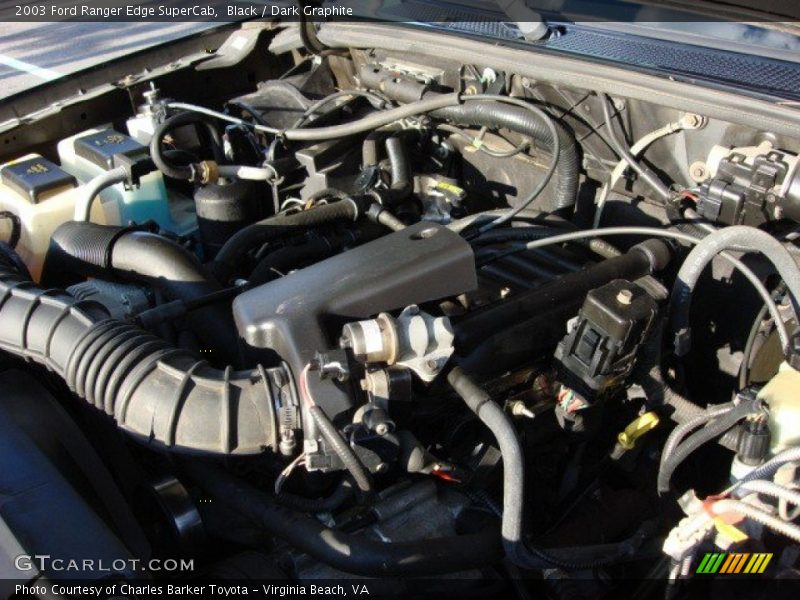 Black / Dark Graphite 2003 Ford Ranger Edge SuperCab