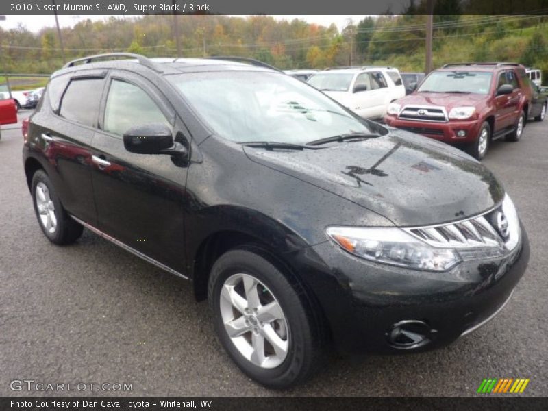 Super Black / Black 2010 Nissan Murano SL AWD