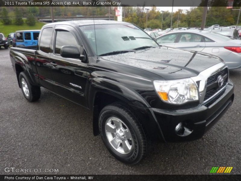 Black / Graphite Gray 2011 Toyota Tacoma SR5 Access Cab 4x4