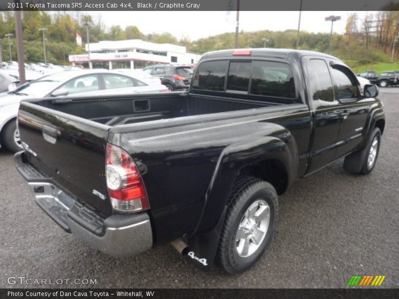 Black / Graphite Gray 2011 Toyota Tacoma SR5 Access Cab 4x4