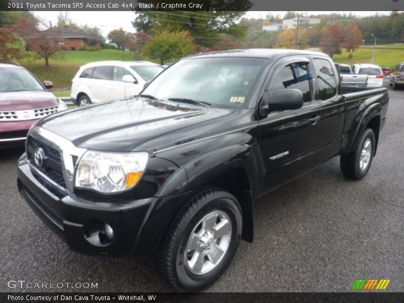 Black / Graphite Gray 2011 Toyota Tacoma SR5 Access Cab 4x4