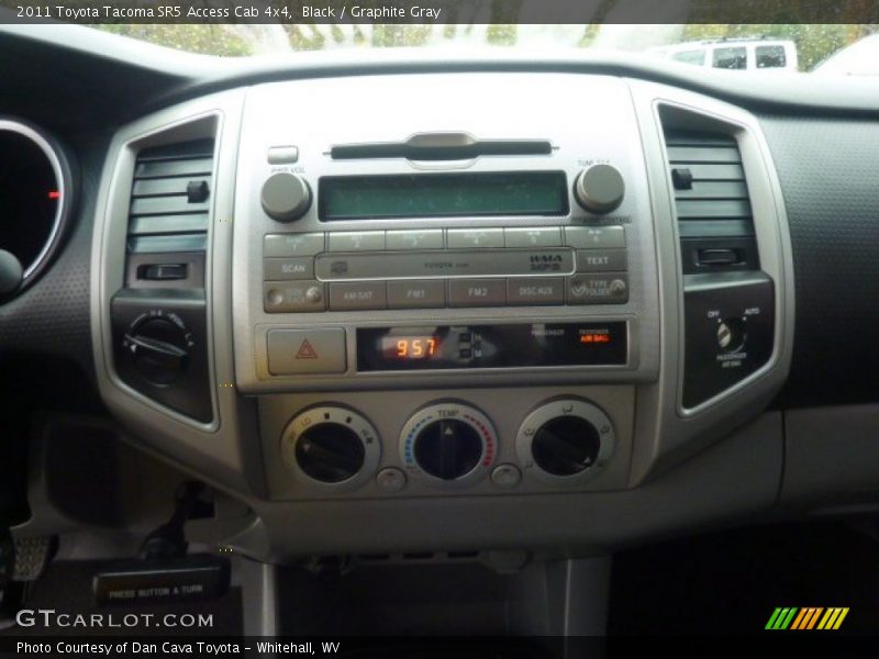 Black / Graphite Gray 2011 Toyota Tacoma SR5 Access Cab 4x4