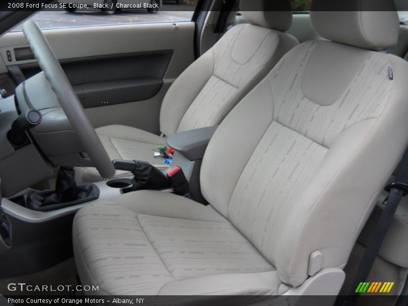 Black / Charcoal Black 2008 Ford Focus SE Coupe