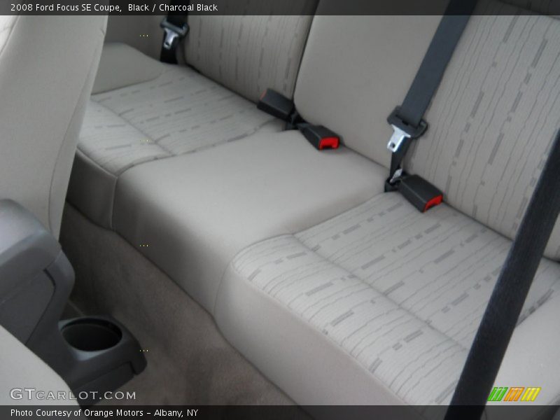 Black / Charcoal Black 2008 Ford Focus SE Coupe