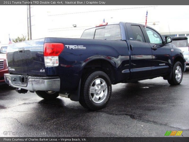 Nautical Blue / Graphite Gray 2011 Toyota Tundra TRD Double Cab 4x4