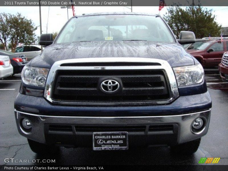 Nautical Blue / Graphite Gray 2011 Toyota Tundra TRD Double Cab 4x4