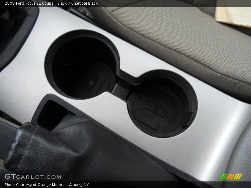 Black / Charcoal Black 2008 Ford Focus SE Coupe