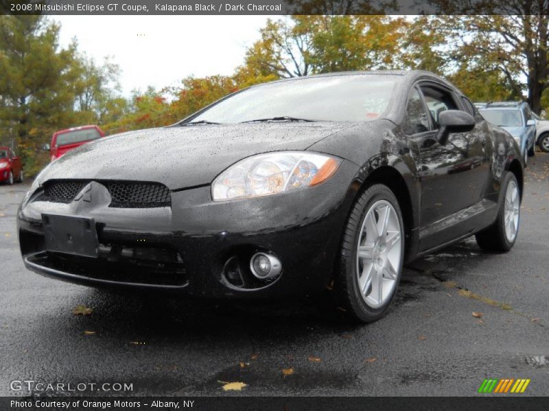 Kalapana Black / Dark Charcoal 2008 Mitsubishi Eclipse GT Coupe