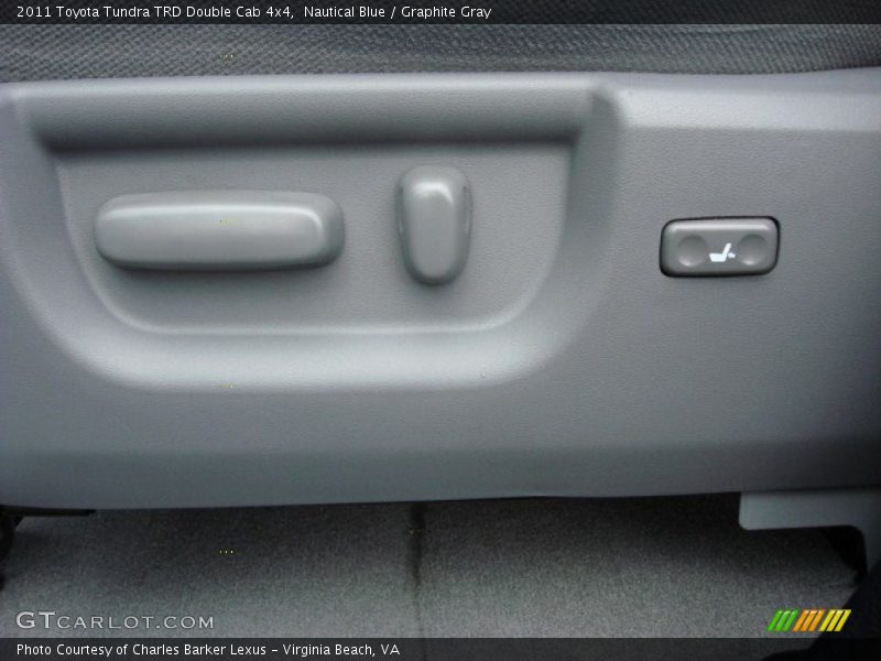 Nautical Blue / Graphite Gray 2011 Toyota Tundra TRD Double Cab 4x4
