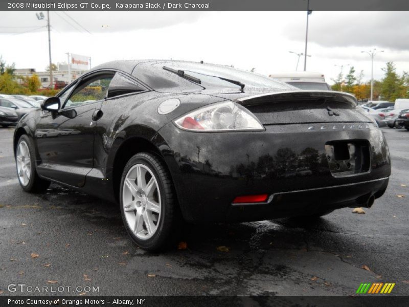 Kalapana Black / Dark Charcoal 2008 Mitsubishi Eclipse GT Coupe