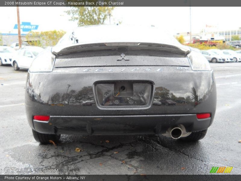 Kalapana Black / Dark Charcoal 2008 Mitsubishi Eclipse GT Coupe