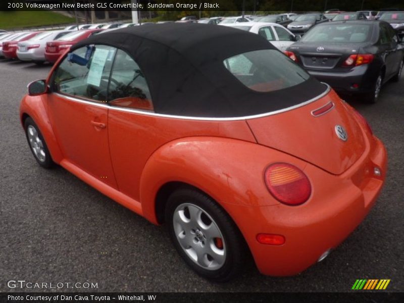  2003 New Beetle GLS Convertible Sundown Orange