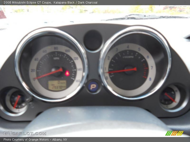 Kalapana Black / Dark Charcoal 2008 Mitsubishi Eclipse GT Coupe