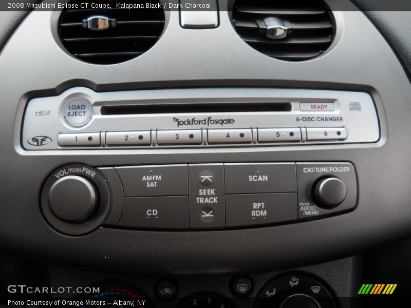Audio System of 2008 Eclipse GT Coupe