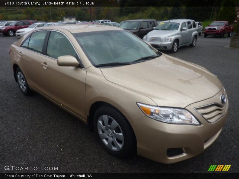 Sandy Beach Metallic / Bisque 2010 Toyota Camry