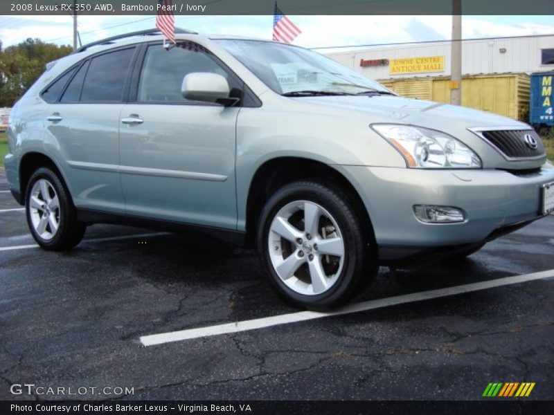 Bamboo Pearl / Ivory 2008 Lexus RX 350 AWD