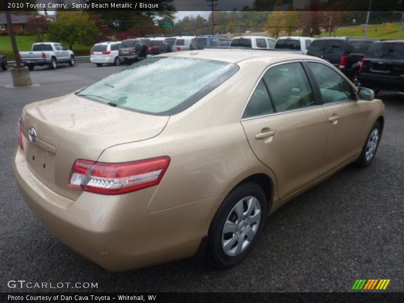 Sandy Beach Metallic / Bisque 2010 Toyota Camry
