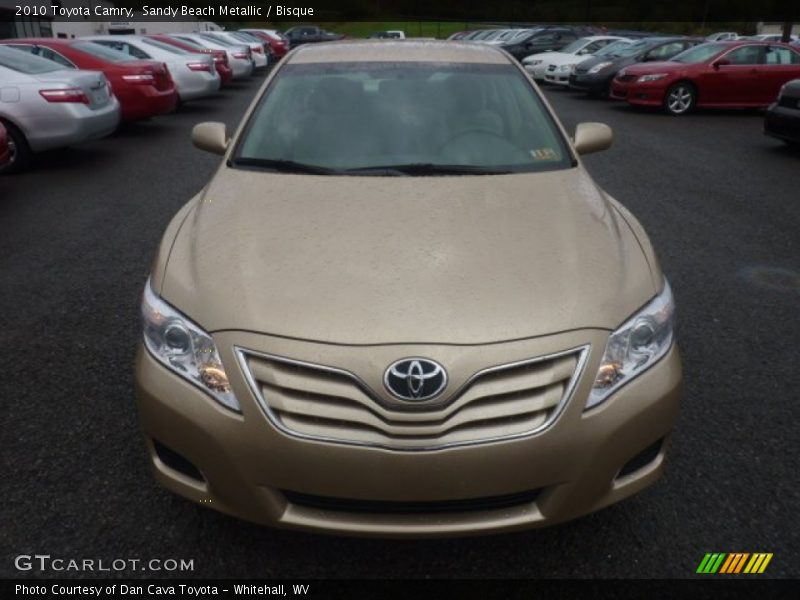 Sandy Beach Metallic / Bisque 2010 Toyota Camry