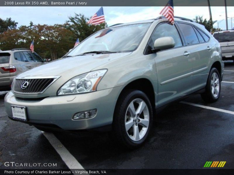 Bamboo Pearl / Ivory 2008 Lexus RX 350 AWD