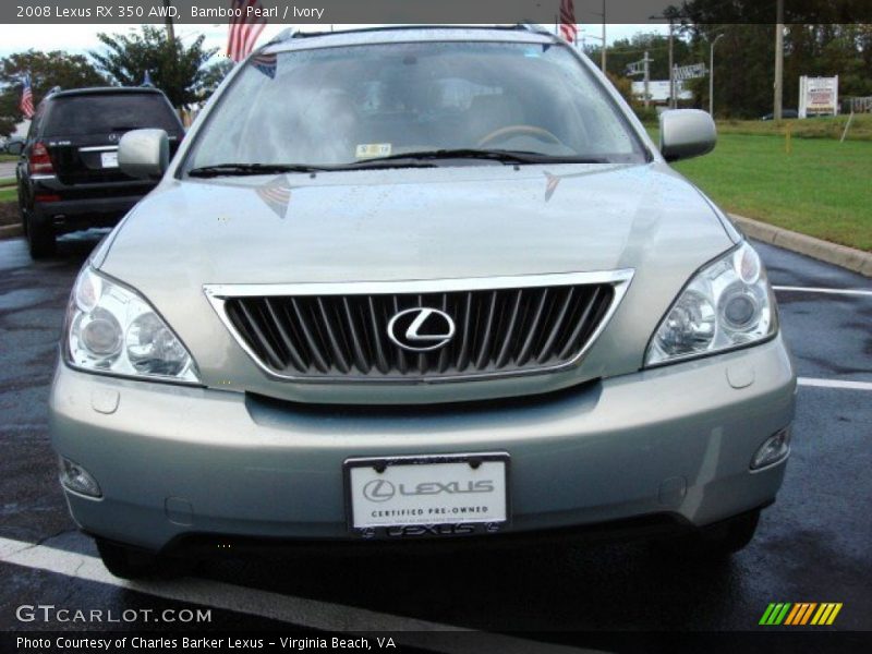 Bamboo Pearl / Ivory 2008 Lexus RX 350 AWD