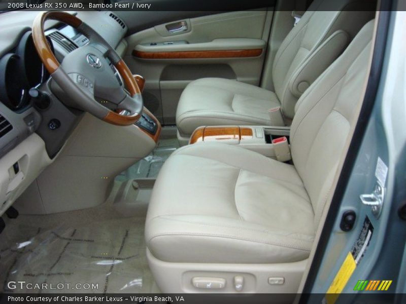 Bamboo Pearl / Ivory 2008 Lexus RX 350 AWD