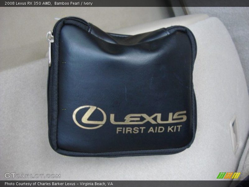 Bamboo Pearl / Ivory 2008 Lexus RX 350 AWD