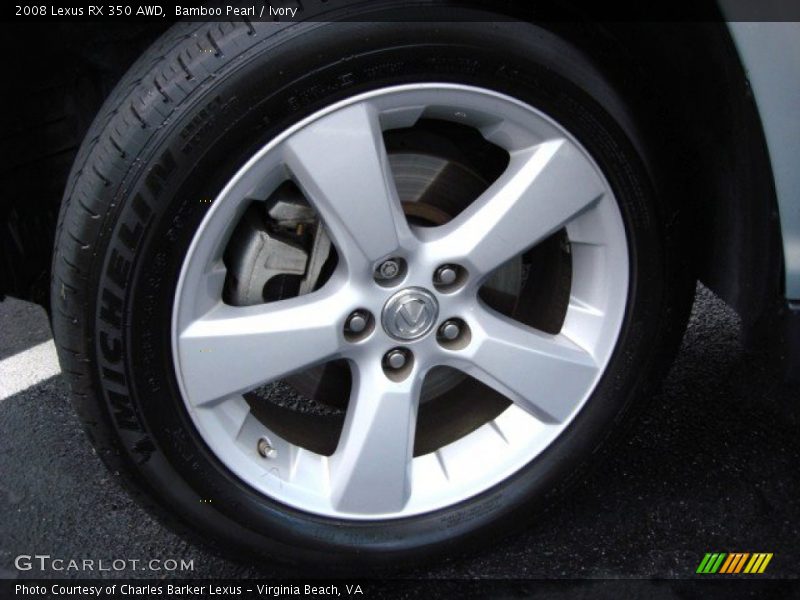 Bamboo Pearl / Ivory 2008 Lexus RX 350 AWD