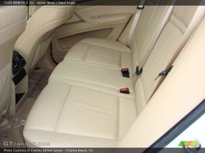 Alpine White / Sand Beige 2008 BMW X5 3.0si