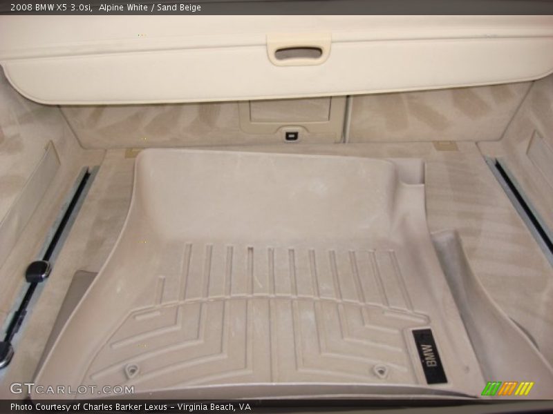 Alpine White / Sand Beige 2008 BMW X5 3.0si