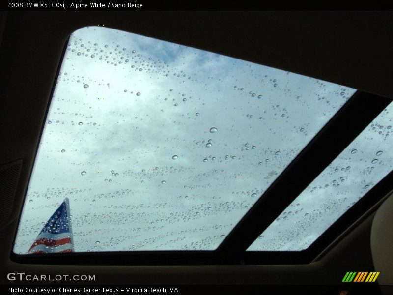 Alpine White / Sand Beige 2008 BMW X5 3.0si