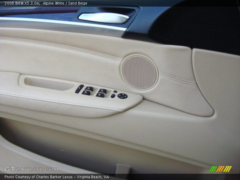 Alpine White / Sand Beige 2008 BMW X5 3.0si