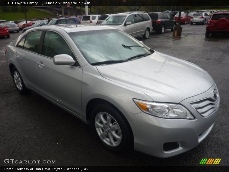 Classic Silver Metallic / Ash 2011 Toyota Camry LE