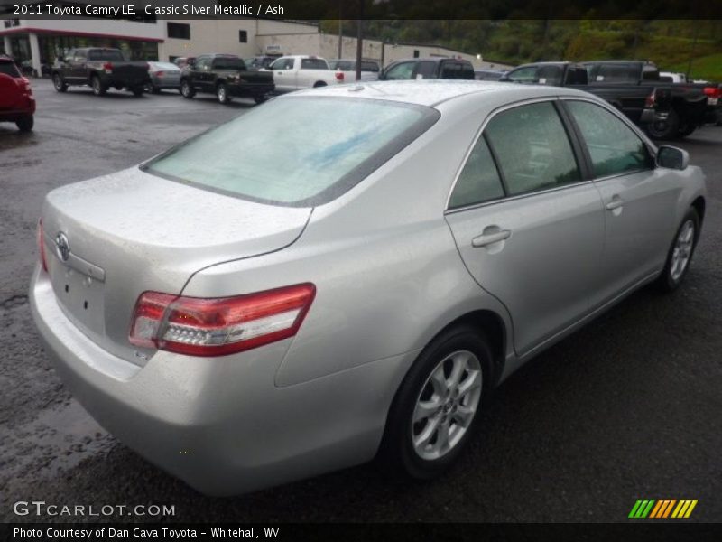 Classic Silver Metallic / Ash 2011 Toyota Camry LE