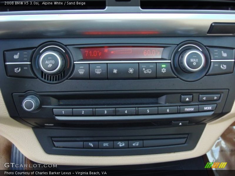 Alpine White / Sand Beige 2008 BMW X5 3.0si