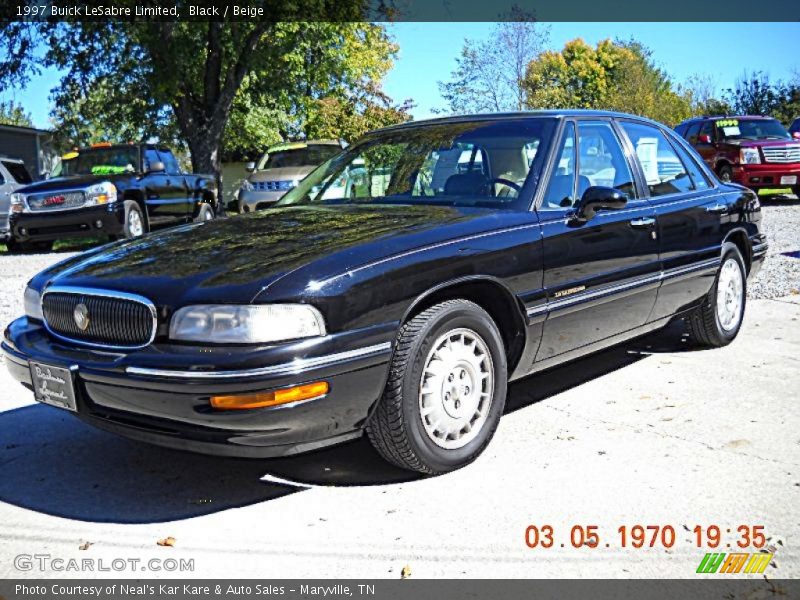 Black / Beige 1997 Buick LeSabre Limited