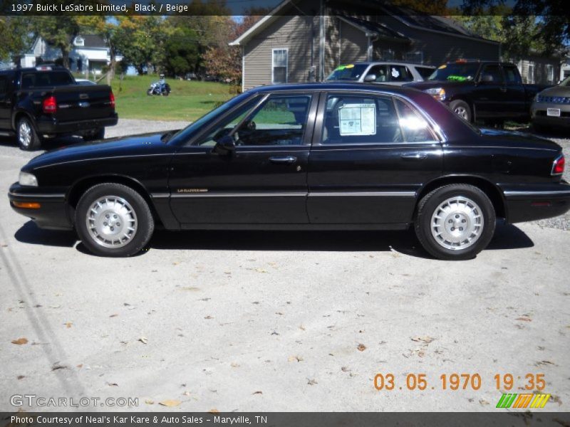 Black / Beige 1997 Buick LeSabre Limited