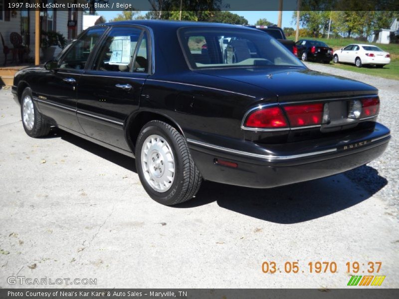 Black / Beige 1997 Buick LeSabre Limited