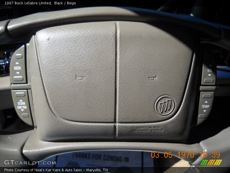 Black / Beige 1997 Buick LeSabre Limited