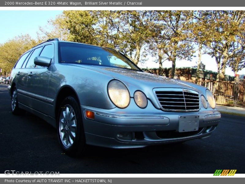 Brilliant Silver Metallic / Charcoal 2000 Mercedes-Benz E 320 4Matic Wagon