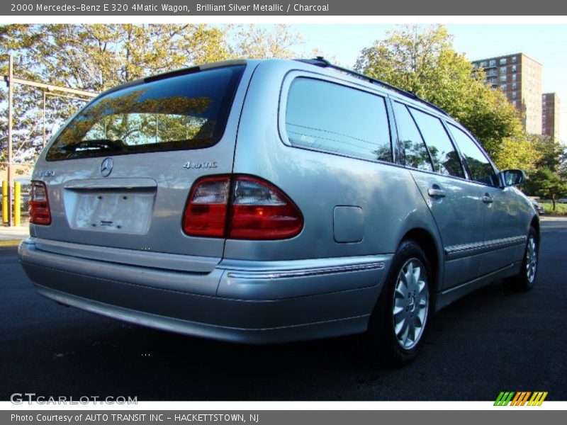 Brilliant Silver Metallic / Charcoal 2000 Mercedes-Benz E 320 4Matic Wagon