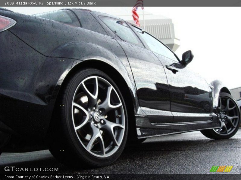 Sparkling Black Mica / Black 2009 Mazda RX-8 R3