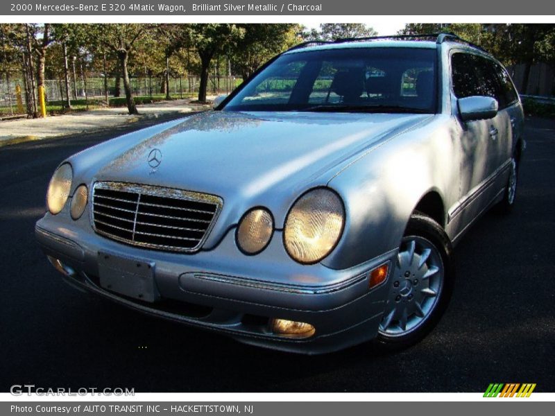 Brilliant Silver Metallic / Charcoal 2000 Mercedes-Benz E 320 4Matic Wagon