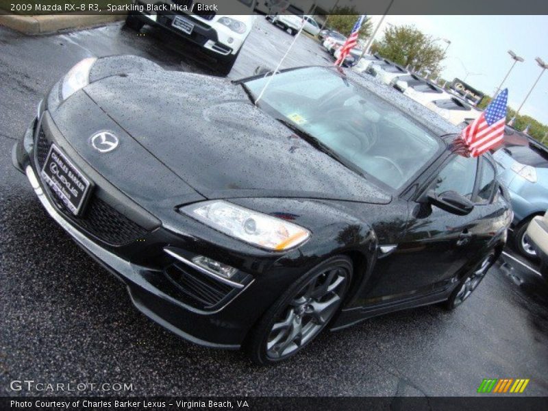 Sparkling Black Mica / Black 2009 Mazda RX-8 R3