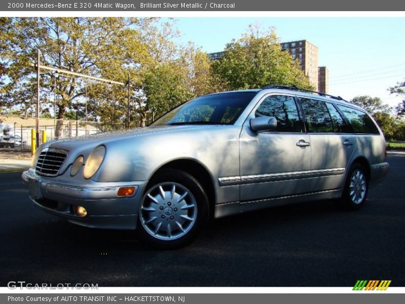 Brilliant Silver Metallic / Charcoal 2000 Mercedes-Benz E 320 4Matic Wagon