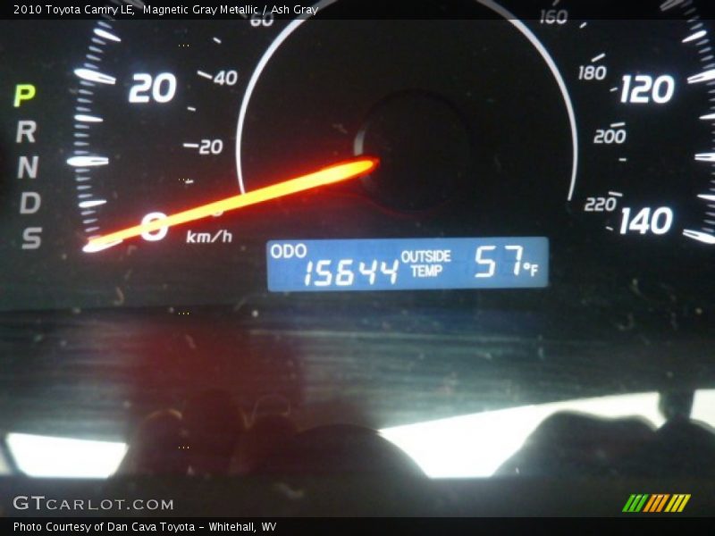 Magnetic Gray Metallic / Ash Gray 2010 Toyota Camry LE