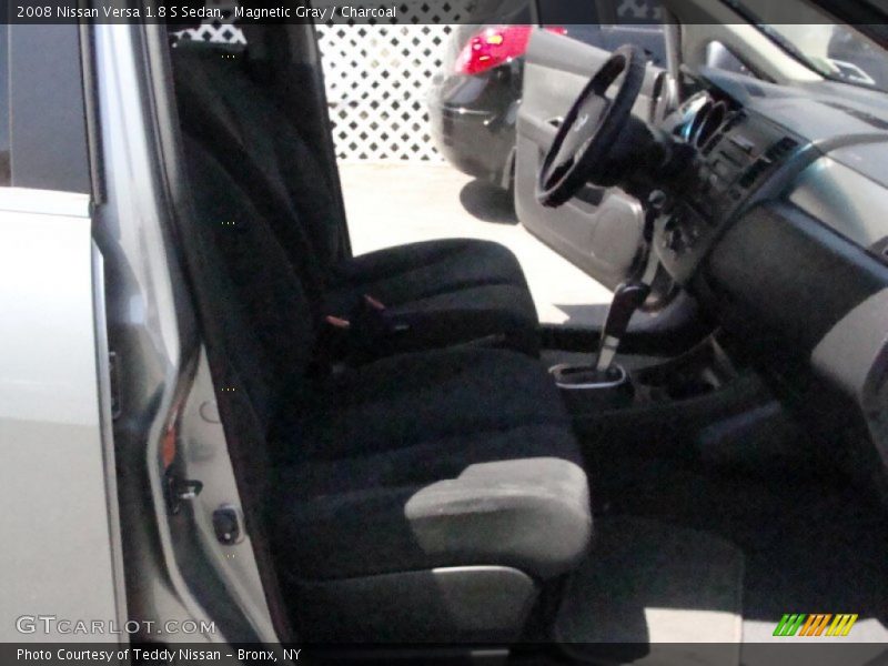 Magnetic Gray / Charcoal 2008 Nissan Versa 1.8 S Sedan