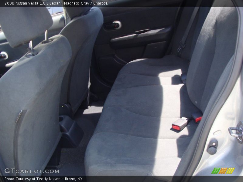 Magnetic Gray / Charcoal 2008 Nissan Versa 1.8 S Sedan