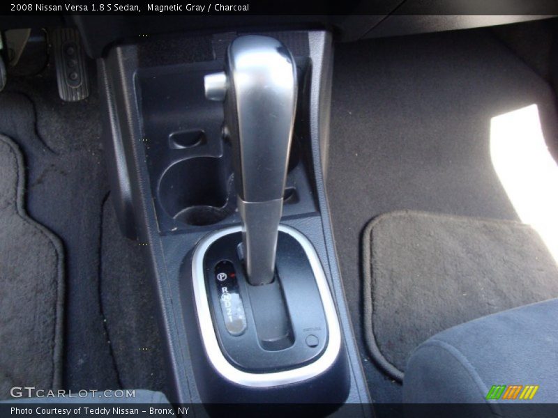 Magnetic Gray / Charcoal 2008 Nissan Versa 1.8 S Sedan