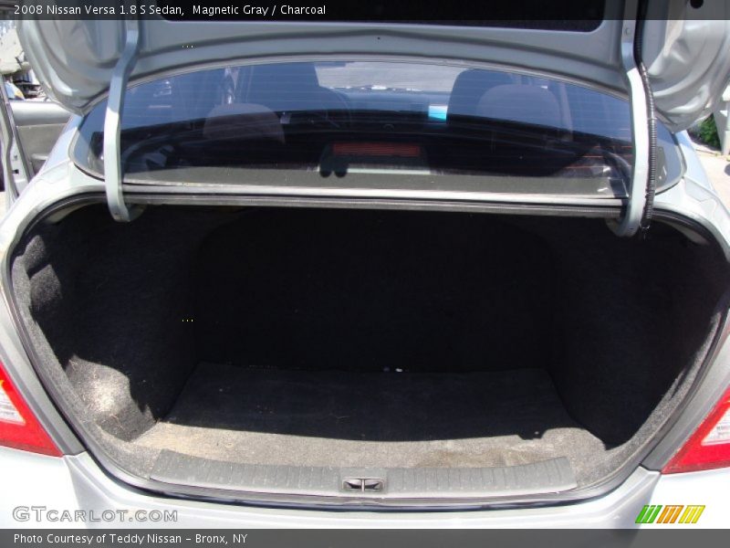 Magnetic Gray / Charcoal 2008 Nissan Versa 1.8 S Sedan