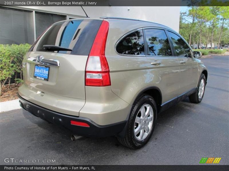Borrego Beige Metallic / Ivory 2007 Honda CR-V EX-L